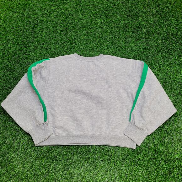 Coca-Cola Sprite Cropped Sweatshirt Womens XL 23x18 Gray - Picture 2 of 13